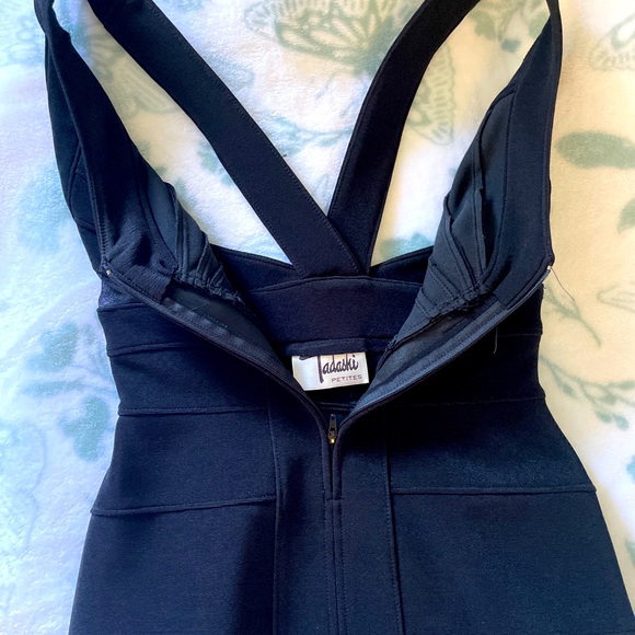 Tadashi, small size, black, casual dress - Picture 1 of 3